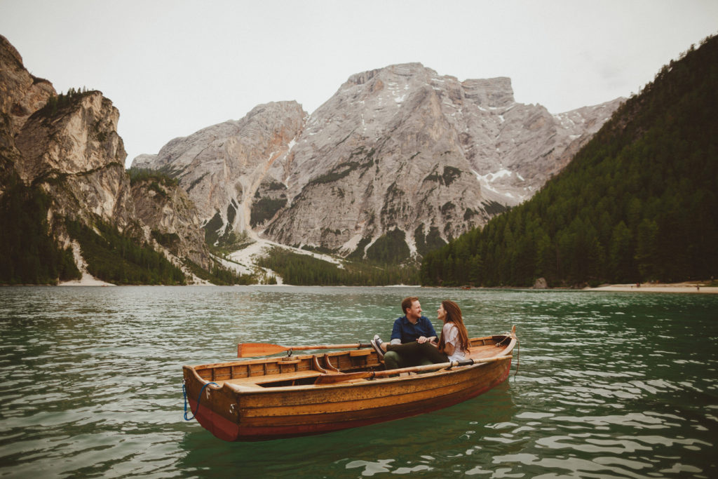 Engagement Shoot in the Dolomites with Ed Peers