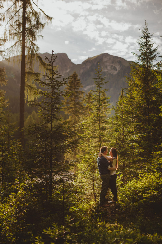 Engagement Shoot in the Dolomites with Ed Peers