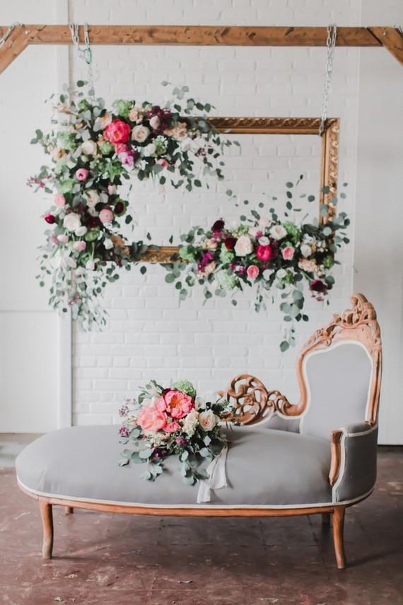 Wedding Decor - Floral Frame