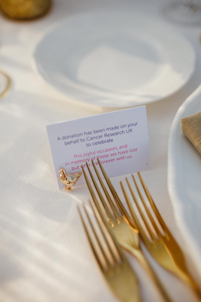Charity Wedding Favours