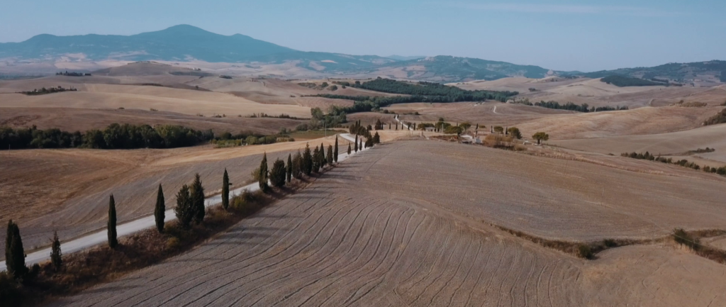 Aerial Videography of Tuscany by Luigi de Gregorio