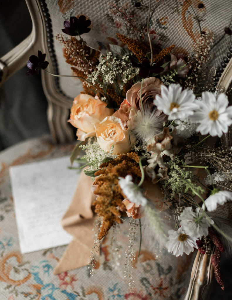 Rustic and Stylish Wedding Bridal Bouquet